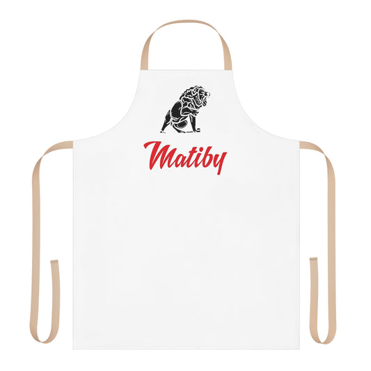 Matiby White Apron (AOP)