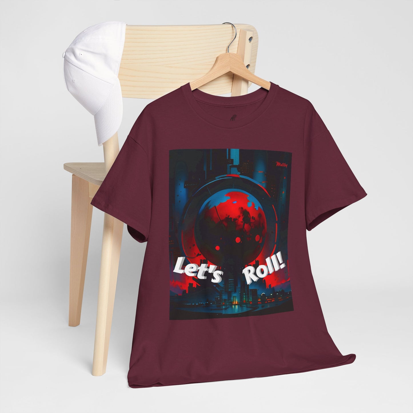 Let's Roll! Unisex Heavy Cotton Tee