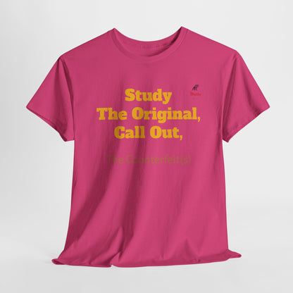 Study The Original Unisex Heavy Cotton Tee