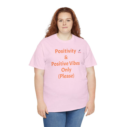 Positivity Unisex Heavy Cotton Tee