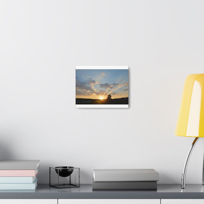 Sunset White Canvas Gallery Wraps