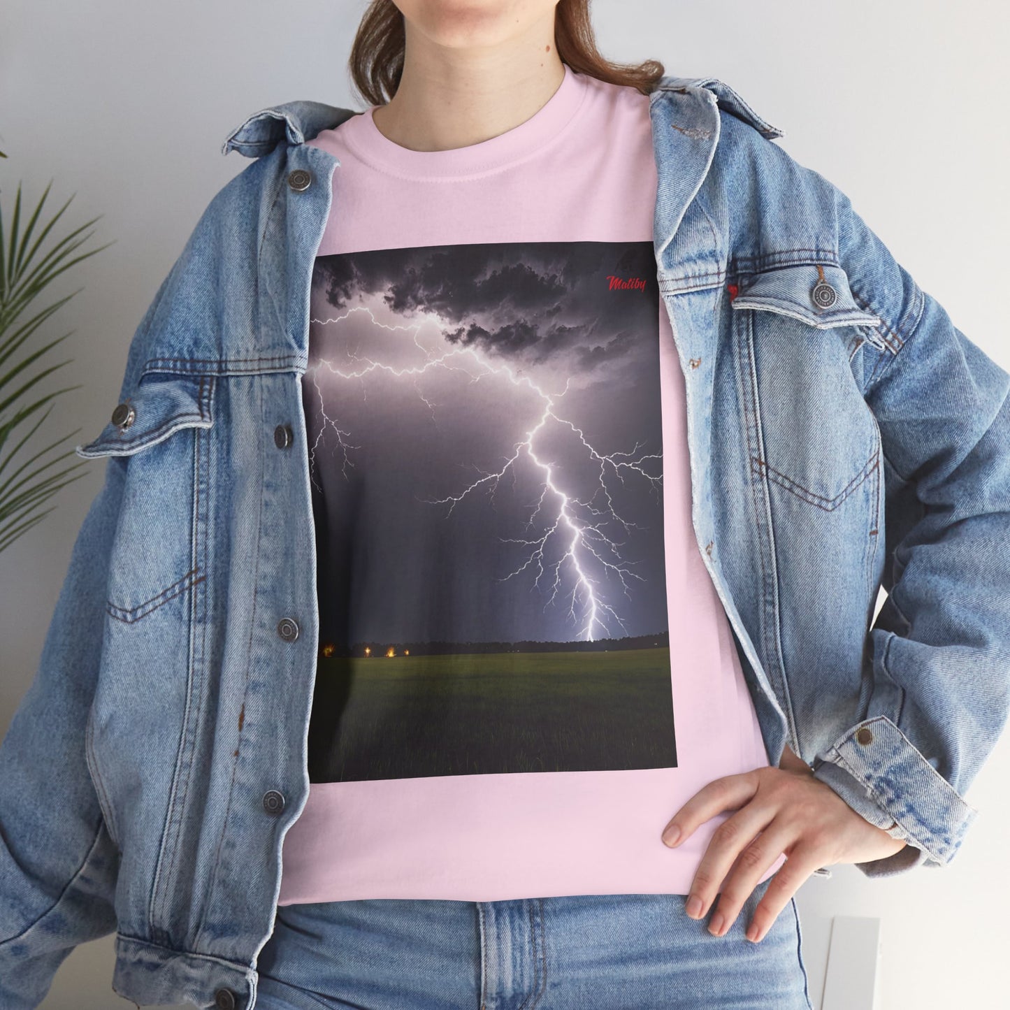 Lightning Style Unisex Heavy Cotton Tee