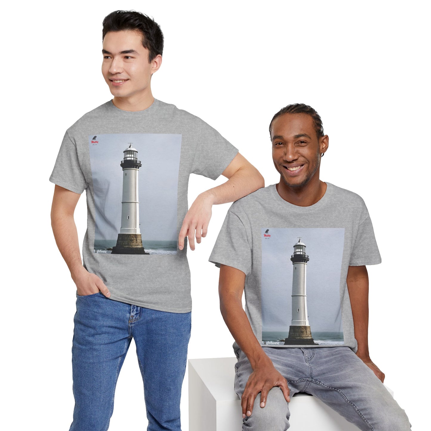 Lighthouse Unisex Heavy Cotton Tee