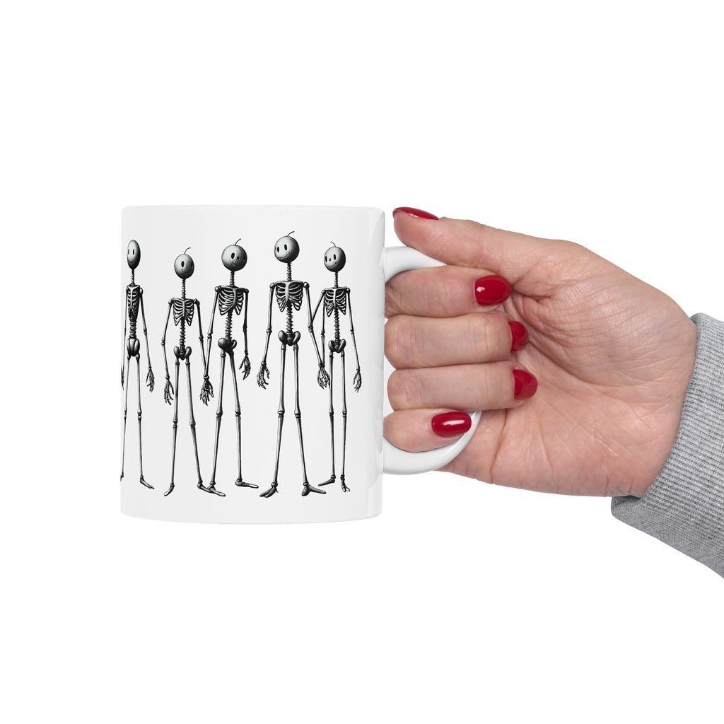 The Stick-To-It Species #11 White Ceramic Mug – Anatomy of Optimism Cup 11oz/15oz