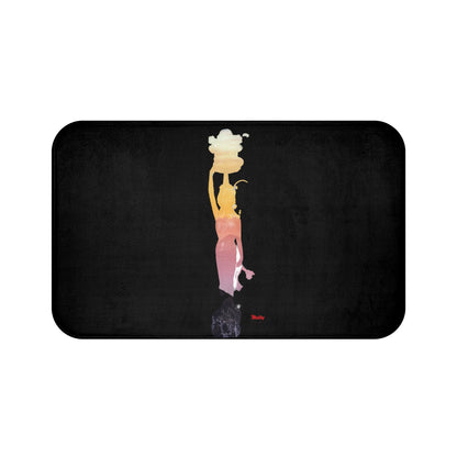 Vol-Subs Black Bath Mat