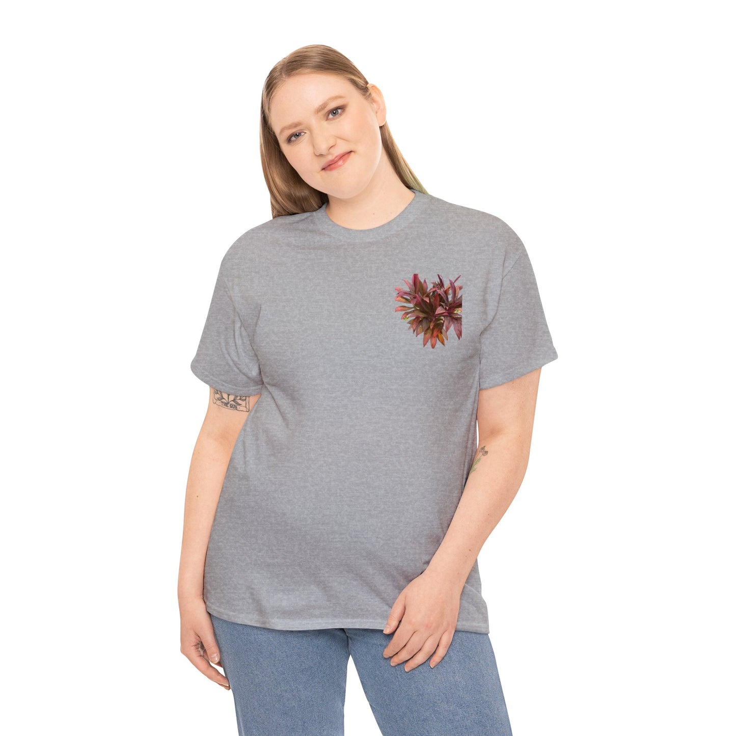 Matiby Floral Unisex Heavy Cotton Tee