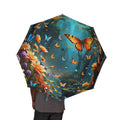 Tranquil Nature Scenery #11 Semi-Automatic Foldable Umbrella | Scenic Retreats, Landscape Art