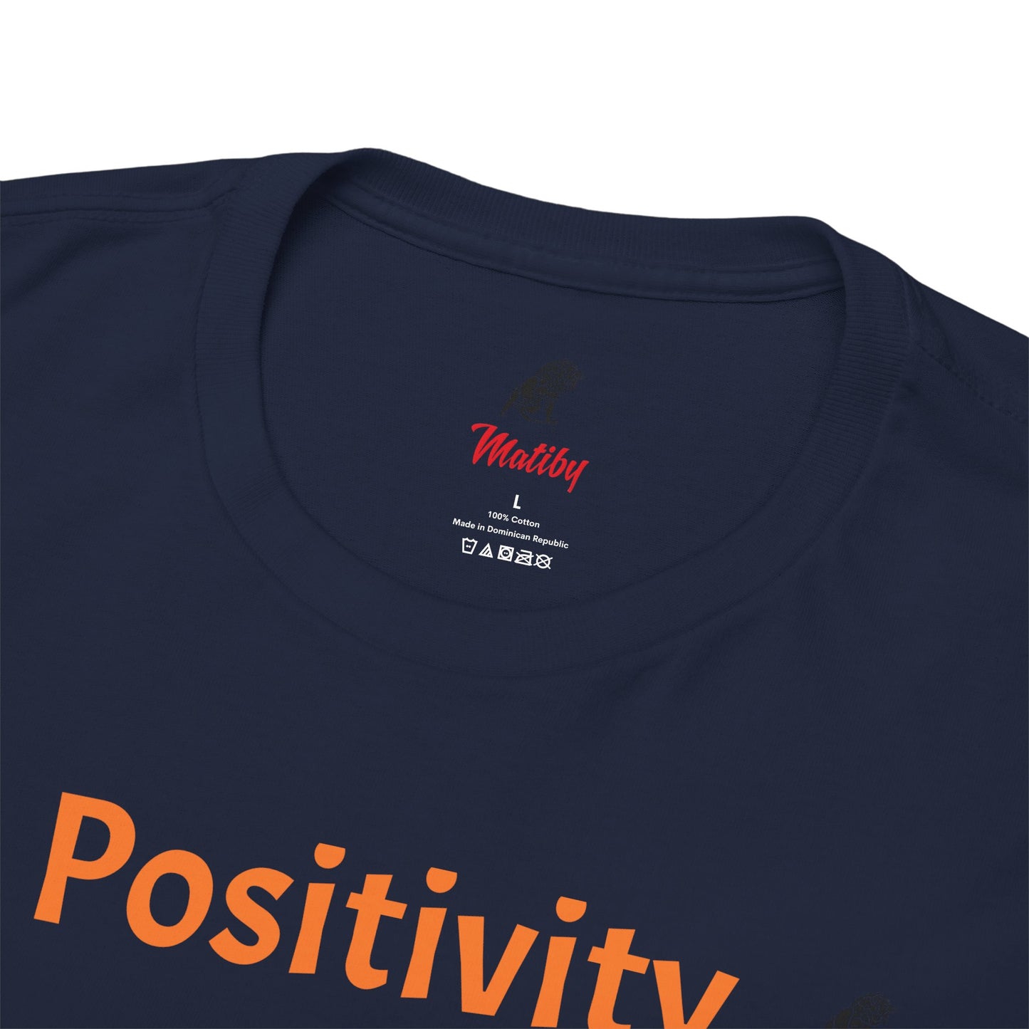 Positivity Unisex Heavy Cotton Tee