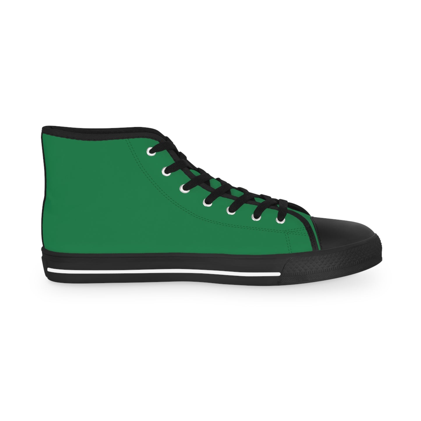 Men's Dark Green High Top Sneakers