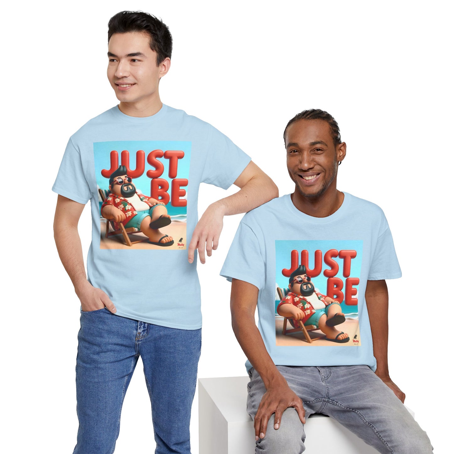 Just Be Unisex Heavy Cotton Tee