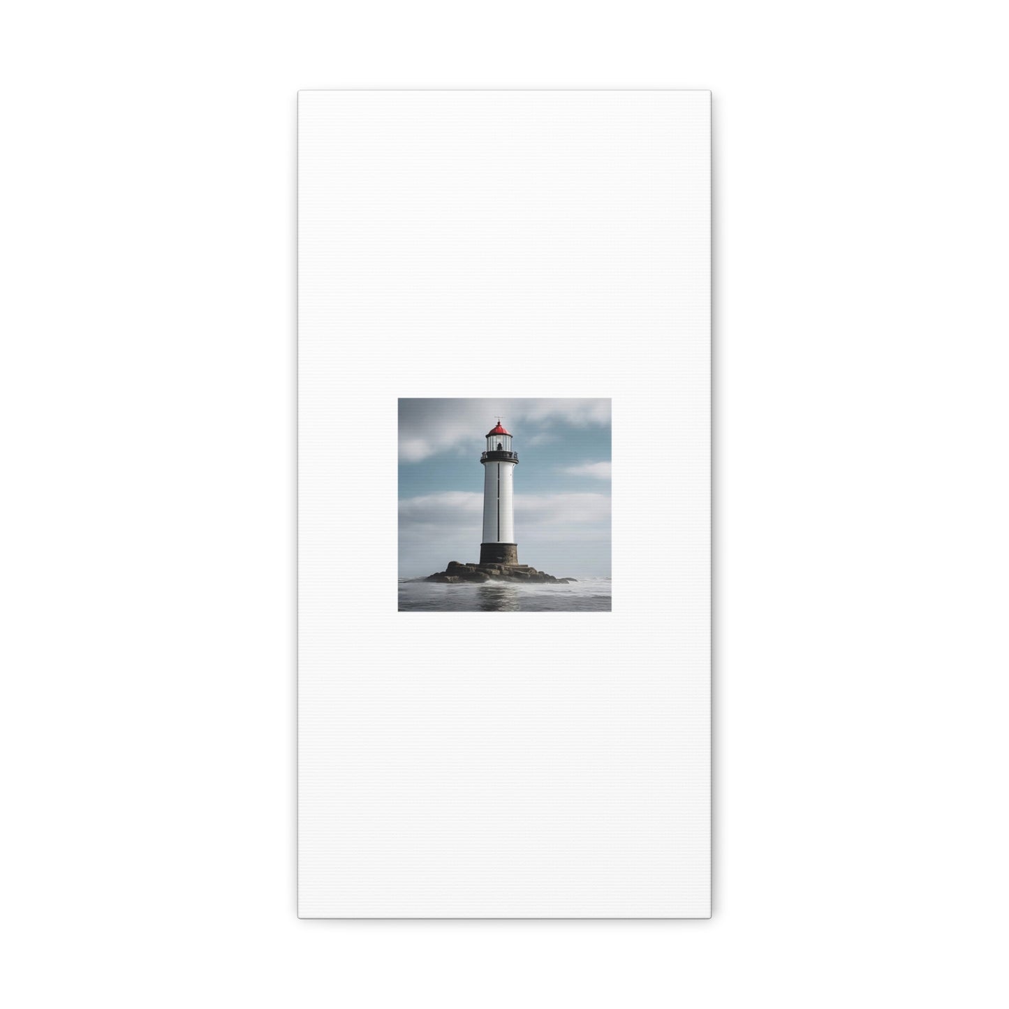 Lighthouse White Canvas Gallery Wraps