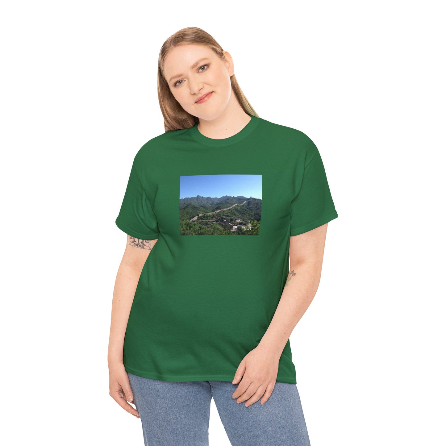 Great Wall of China Unisex Heavy Cotton Tee