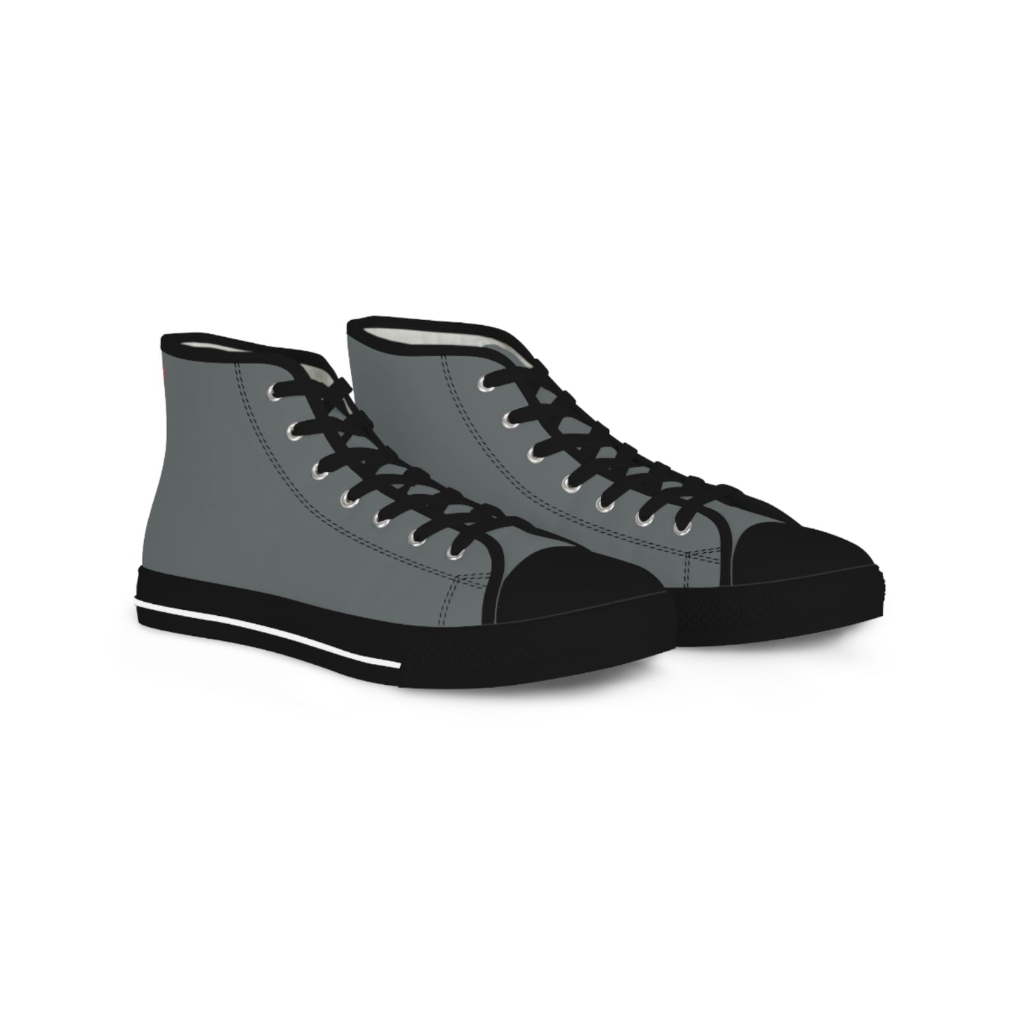 Men's Dark Grey High Top Sneakers