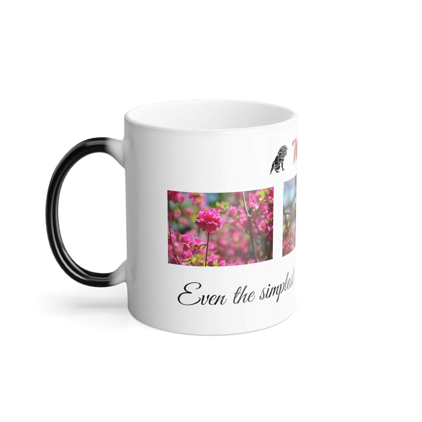 Matiby Floral Color Morphing Mug, 11oz