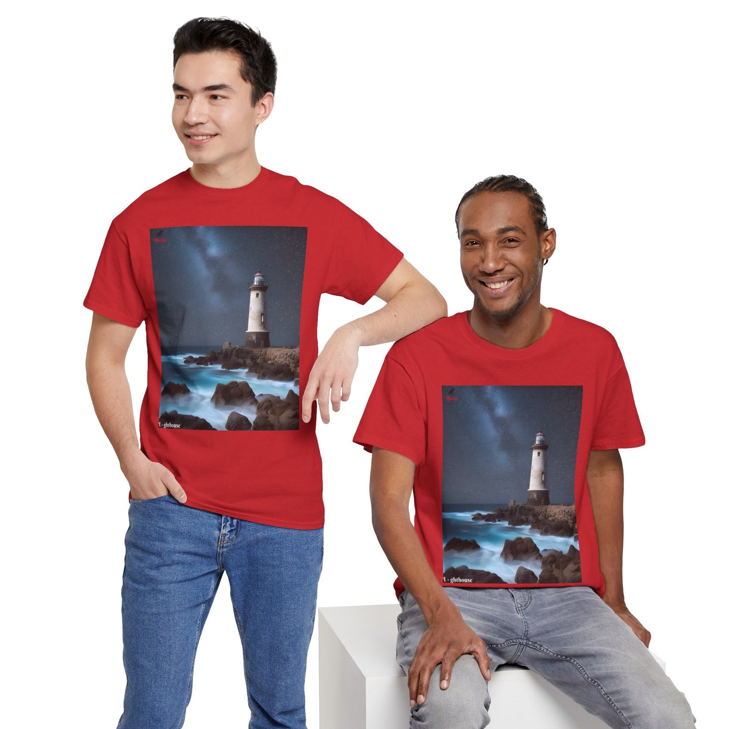 Lighthouse Unisex Heavy Cotton Tee