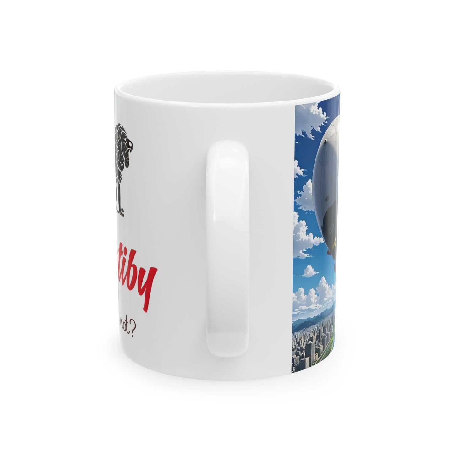 Matiby Airbo Ceramic Mug, (11oz, 15oz)