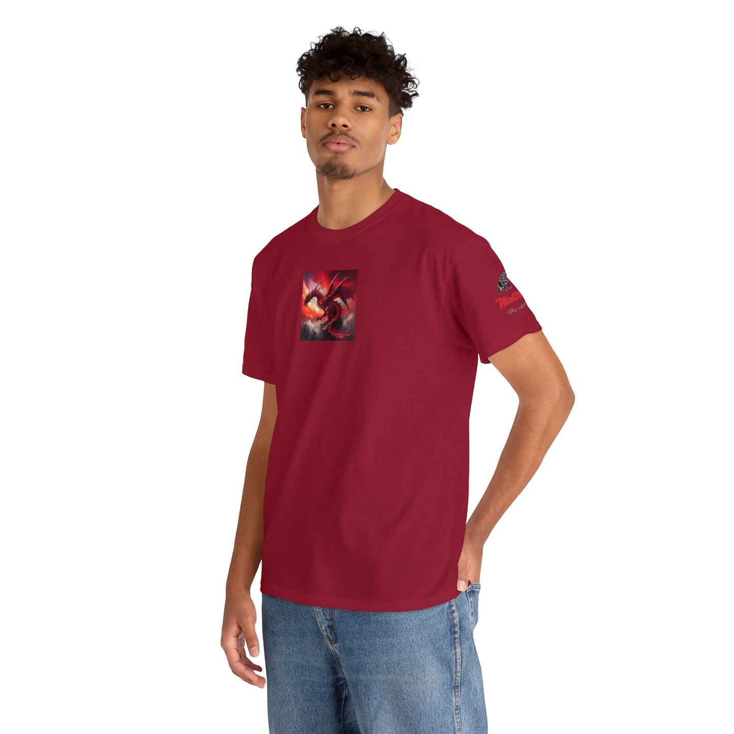 Red Dragon Unisex Heavy Cotton Tee