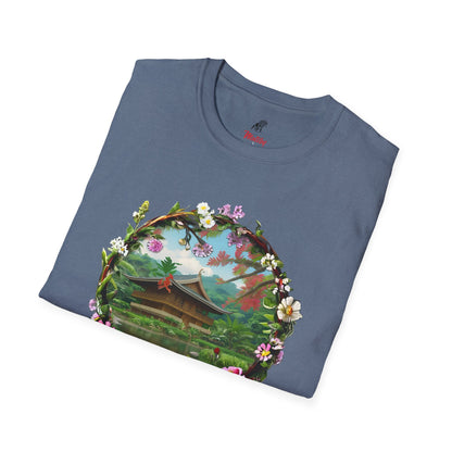 Floral Landscape Unisex Softstyle T-Shirt