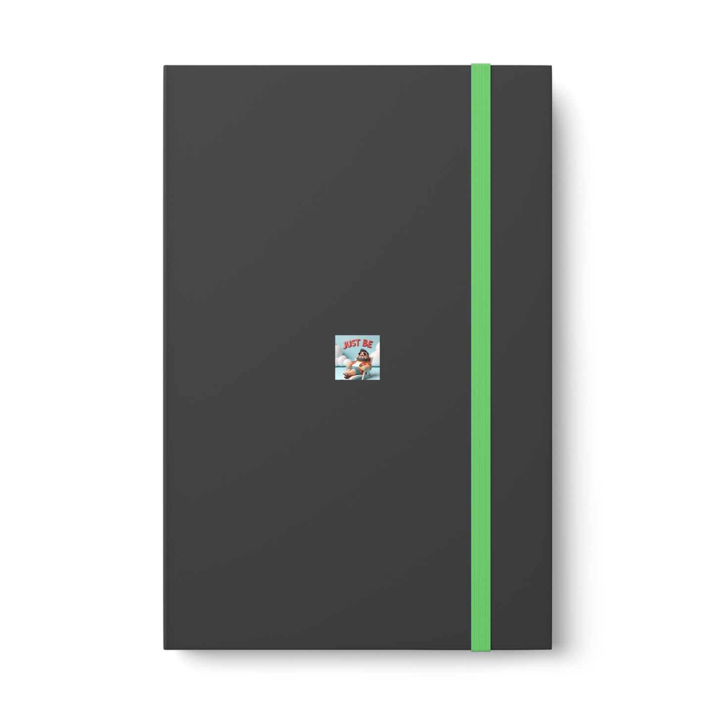 Just Be Color Contrast Notebook - Ruled