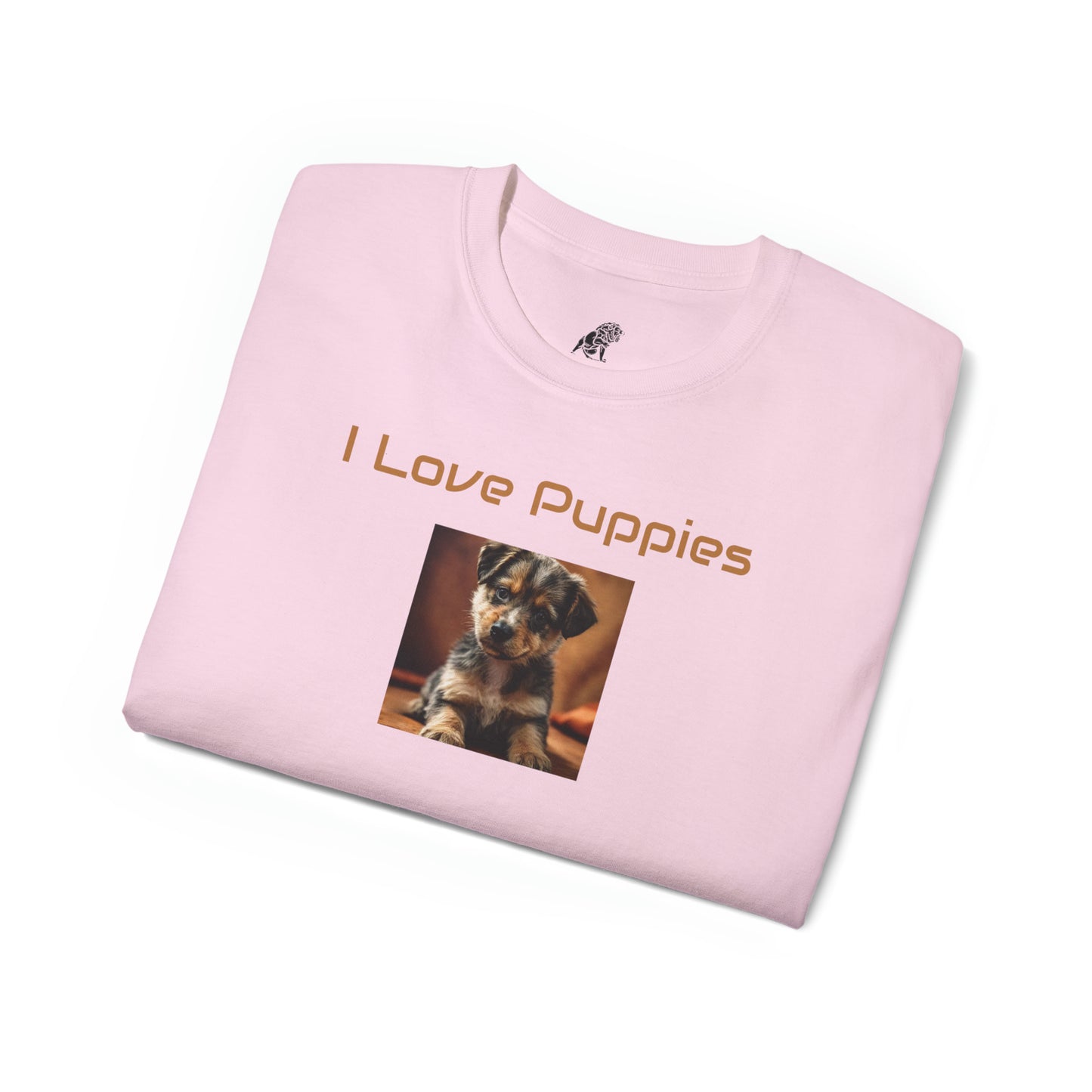 Matiby "I Love Puppies" Unisex Ultra Cotton Tee