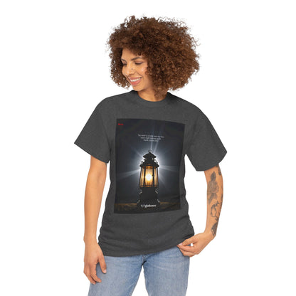 Lighthouse Psalm 119 Unisex Heavy Cotton Tee