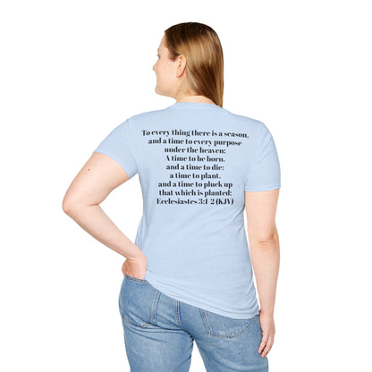 Bible Speaks Ecclesiastes 1:1-2 Unisex Softstyle T-Shirt