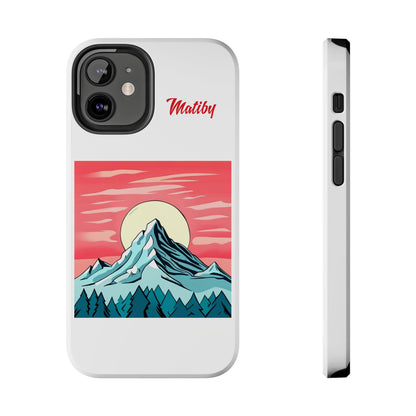 Sunset Mountain Tough Phone Cases