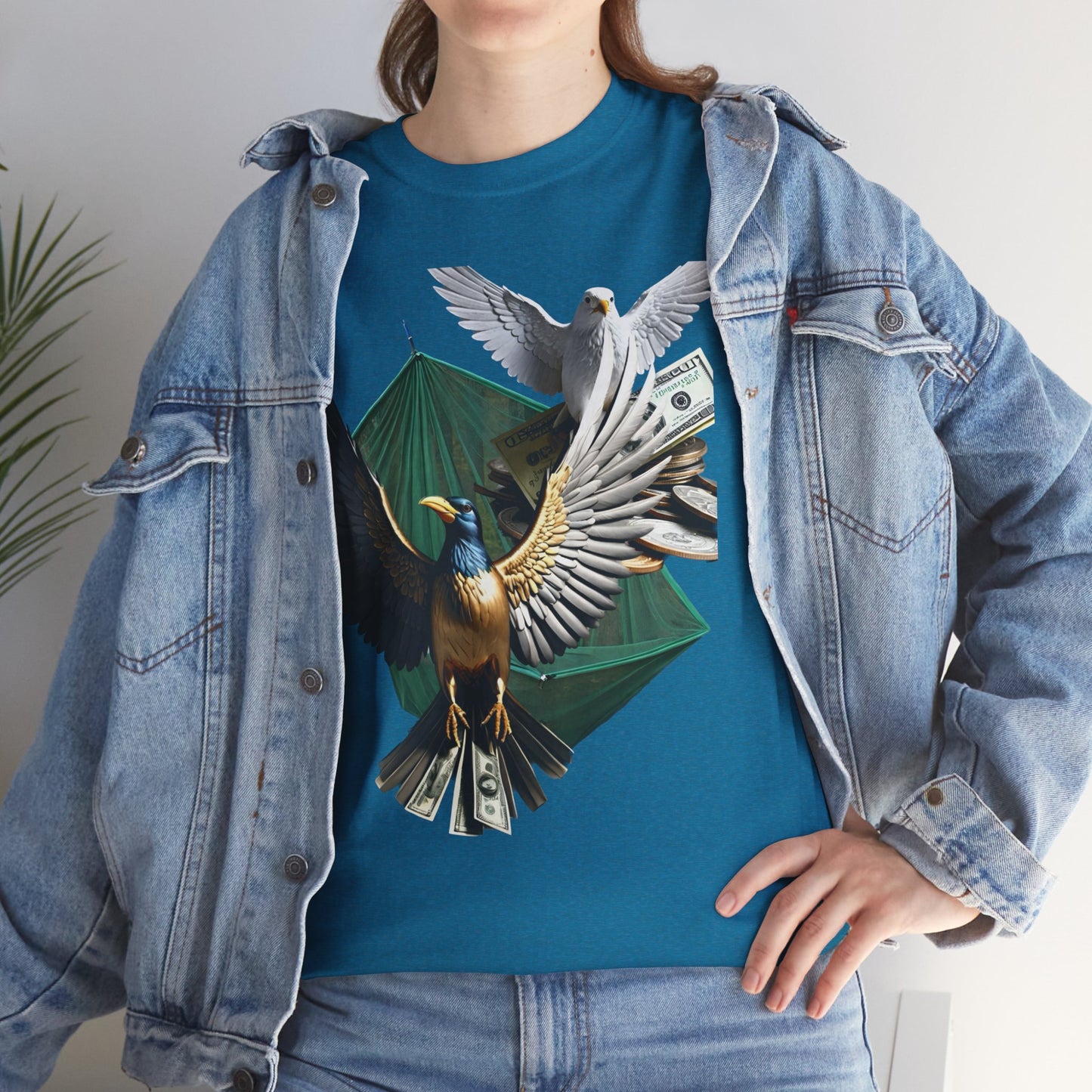 M$ney Bird Heavy Cotton Tee