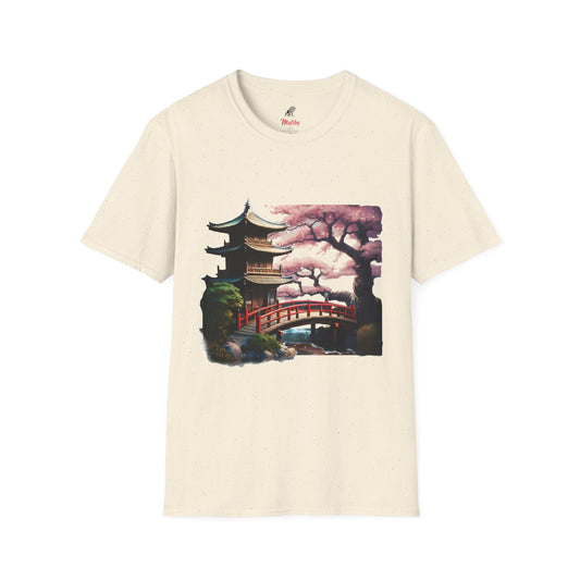 Japanese Landscape Unisex Softstyle T-Shirt