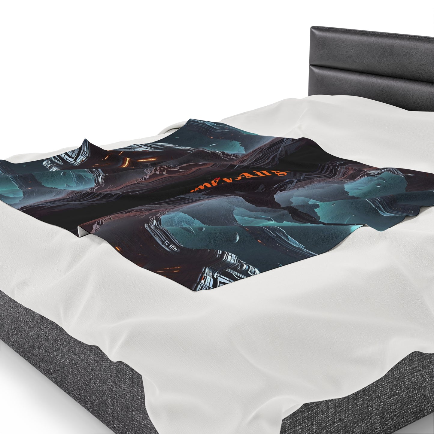 Journeys Airgo Velveteen Plush Blanket