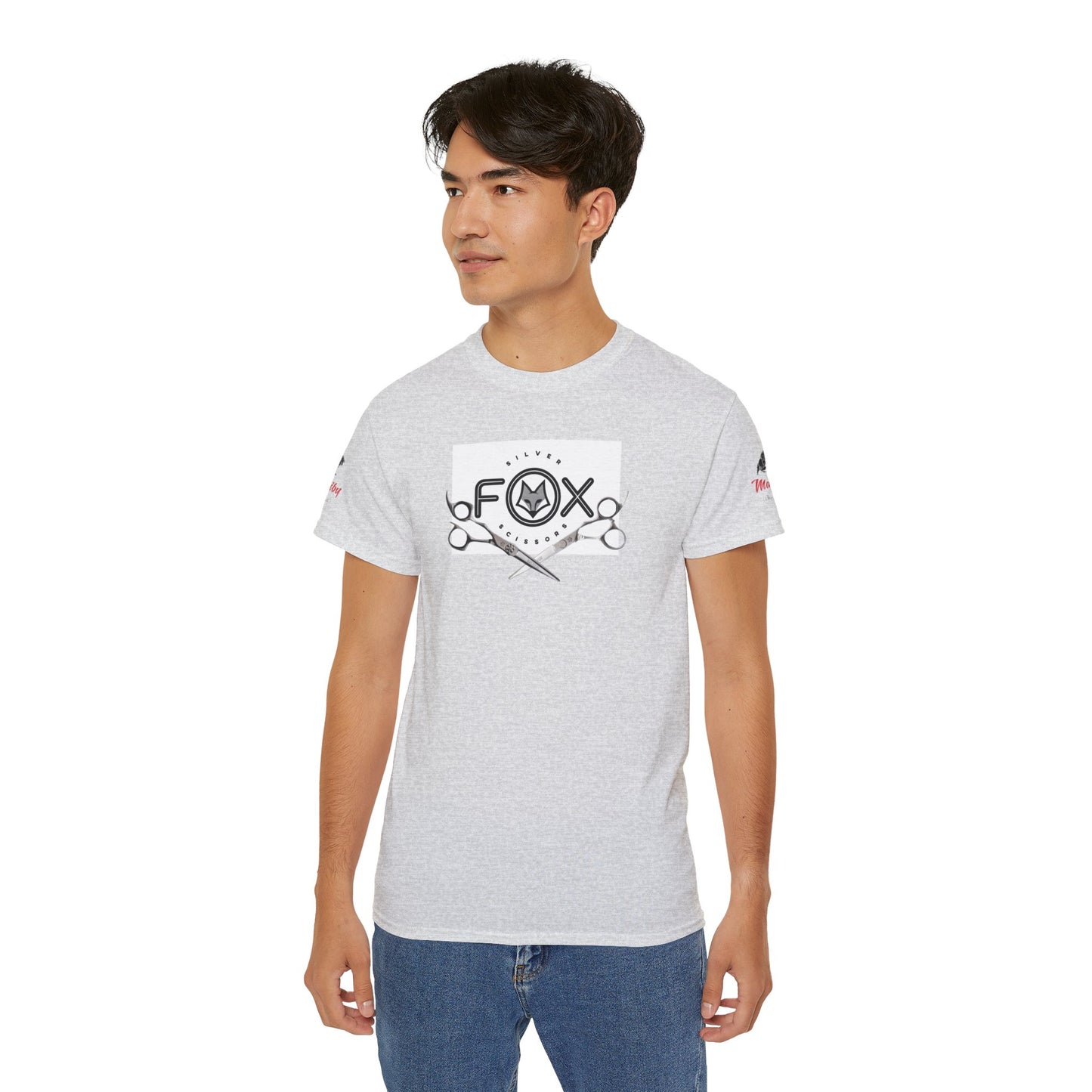 Matiby & Silver Fox Scissors Unisex Ultra Cotton Tee