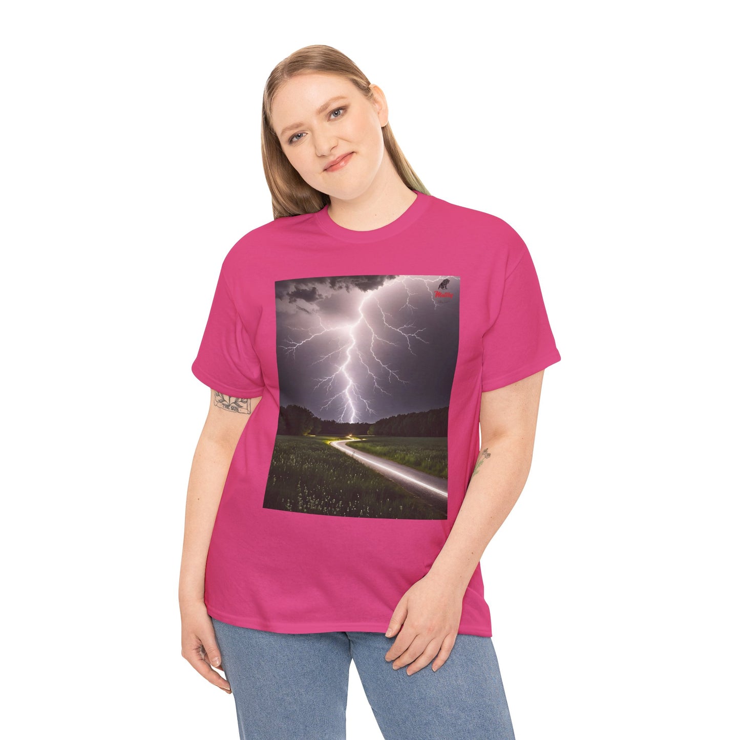 Lightning Style Unisex Heavy Cotton Tee