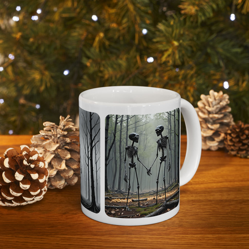 The Stick-To-It Species #5 White Ceramic Mug – Anatomy of Optimism Cup 11oz/15oz
