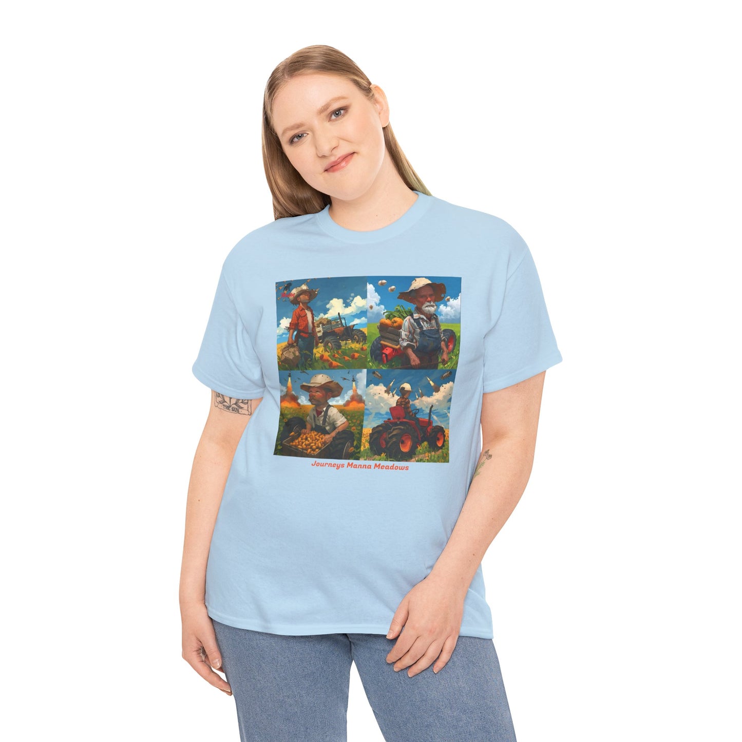 Journeys Manna Meadows Unisex Heavy Cotton Tee