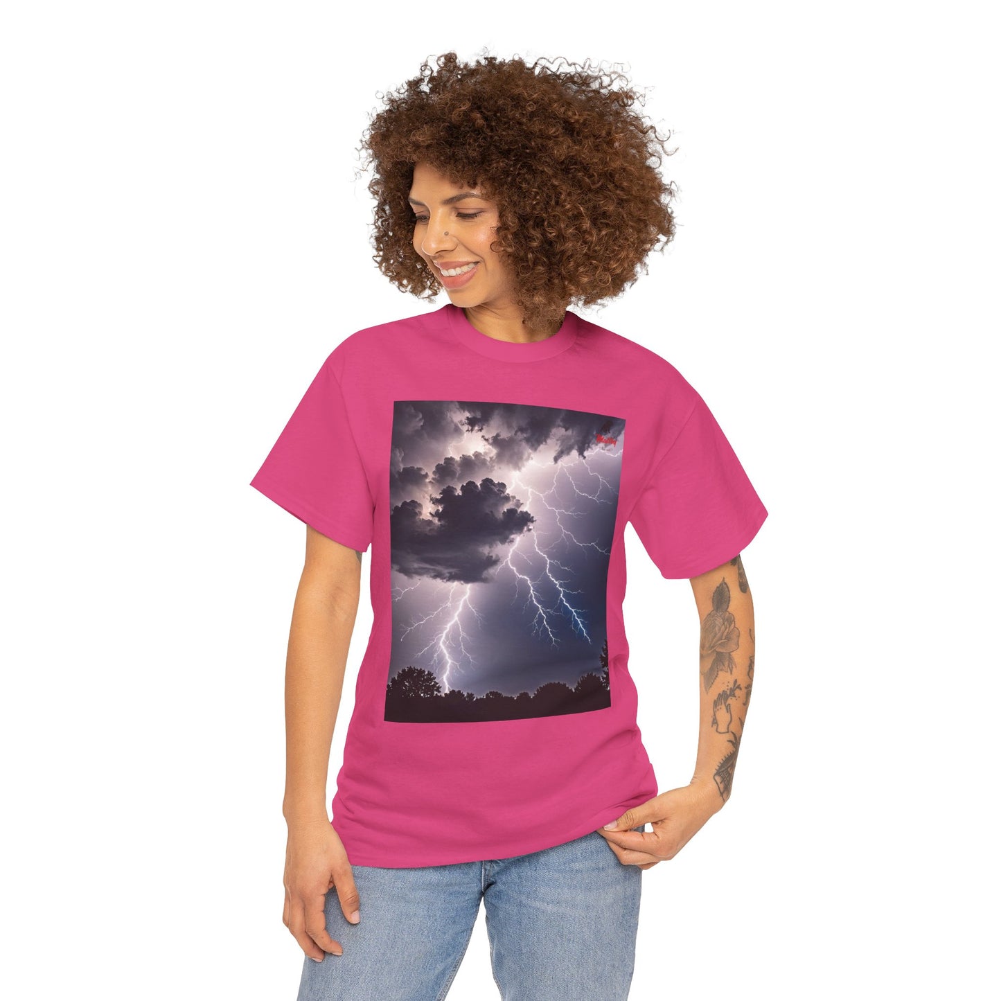 Lightning Style Unisex Heavy Cotton Tee