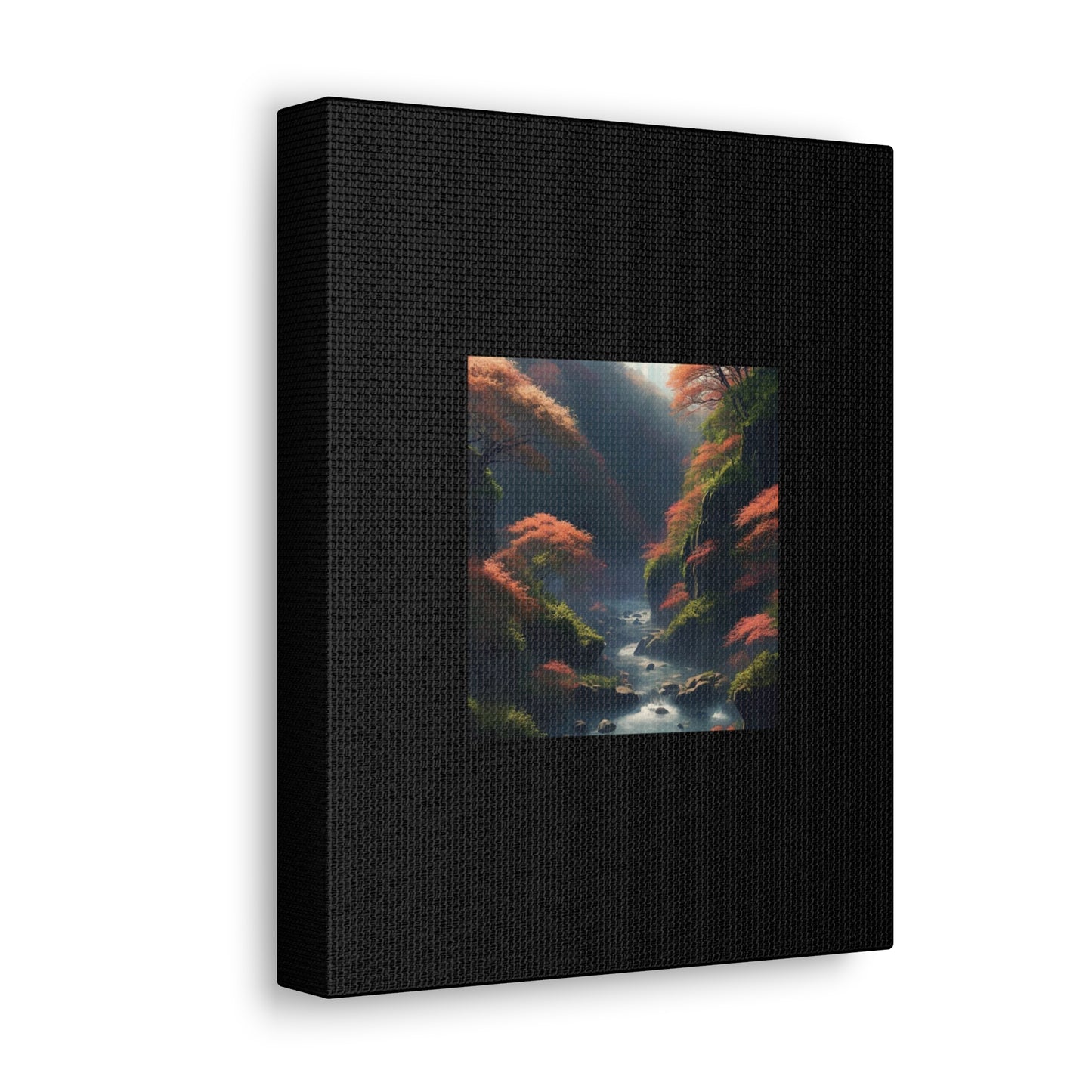 Artzy Scenic Black Canvas Gallery Wraps