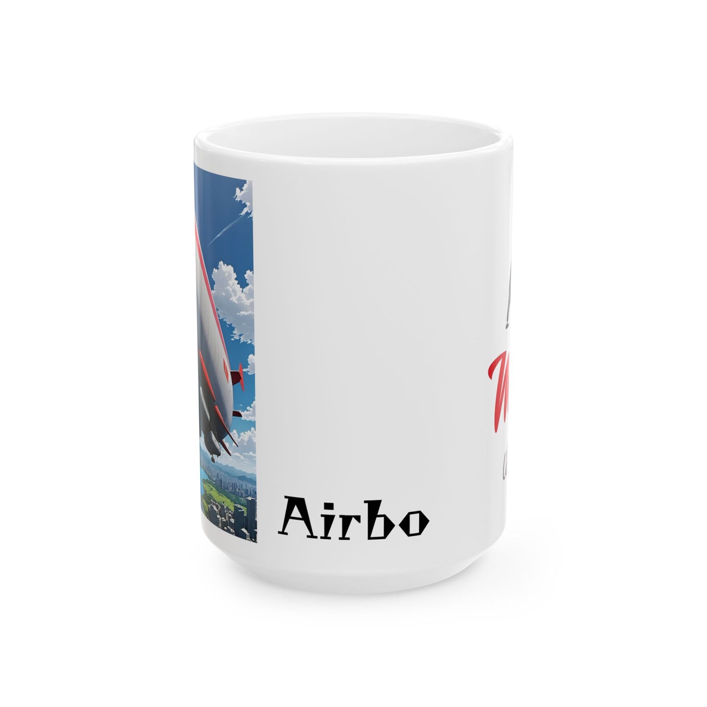 Matiby Airbo Ceramic Mug, (11oz, 15oz)