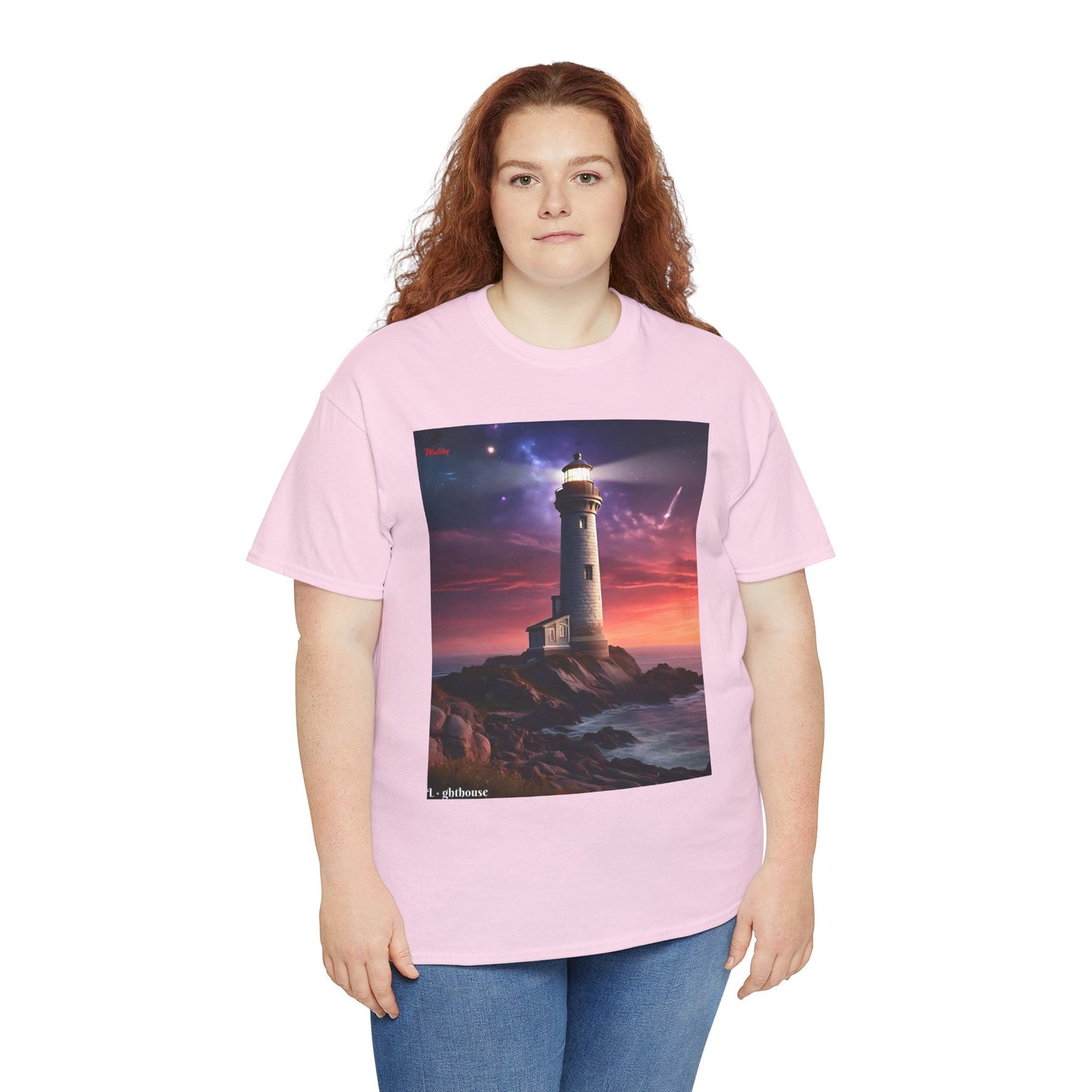 Lighthouse Unisex Heavy Cotton Tee