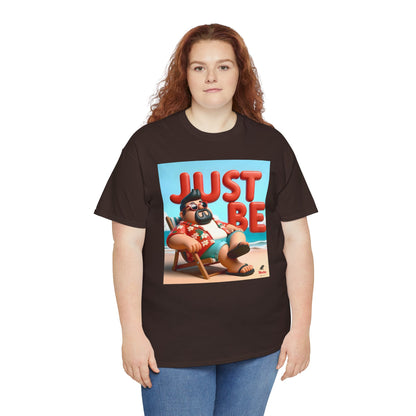 Just Be Unisex Heavy Cotton Tee