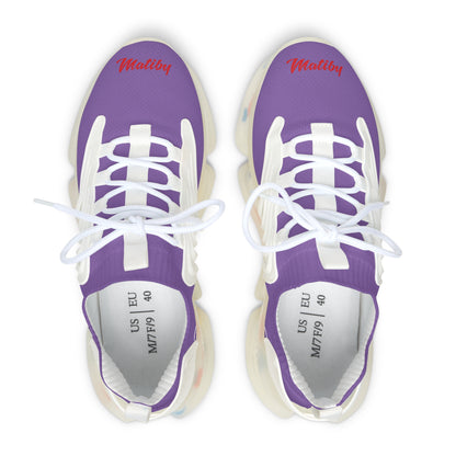 Women's Light Purple Mesh Sneakers