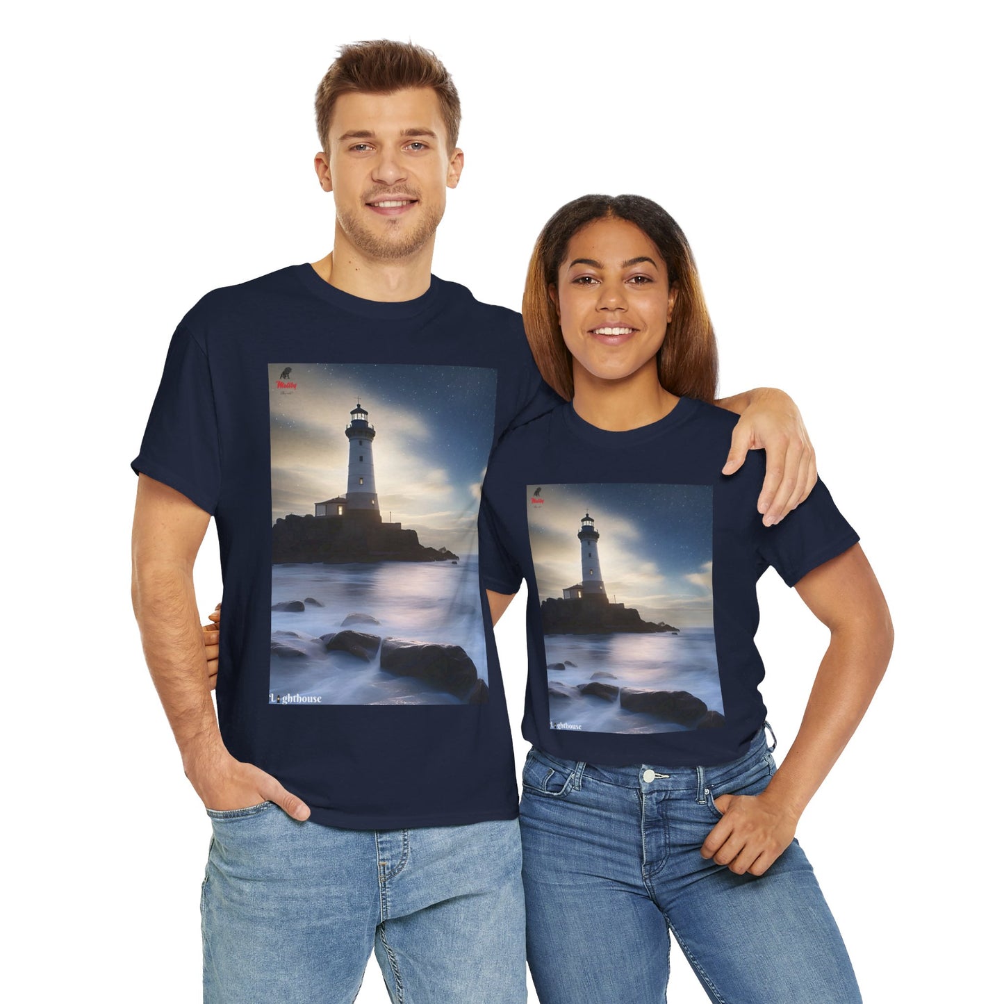 Lighthouse Unisex Heavy Cotton Tee