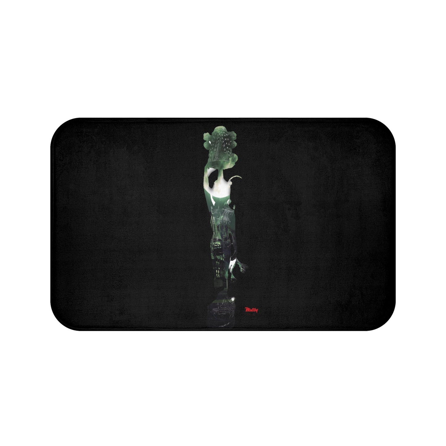 Vol-Subs Black Bath Mat