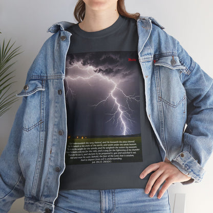 Lightning Style Fear of the Lord Unisex Heavy Cotton Tee