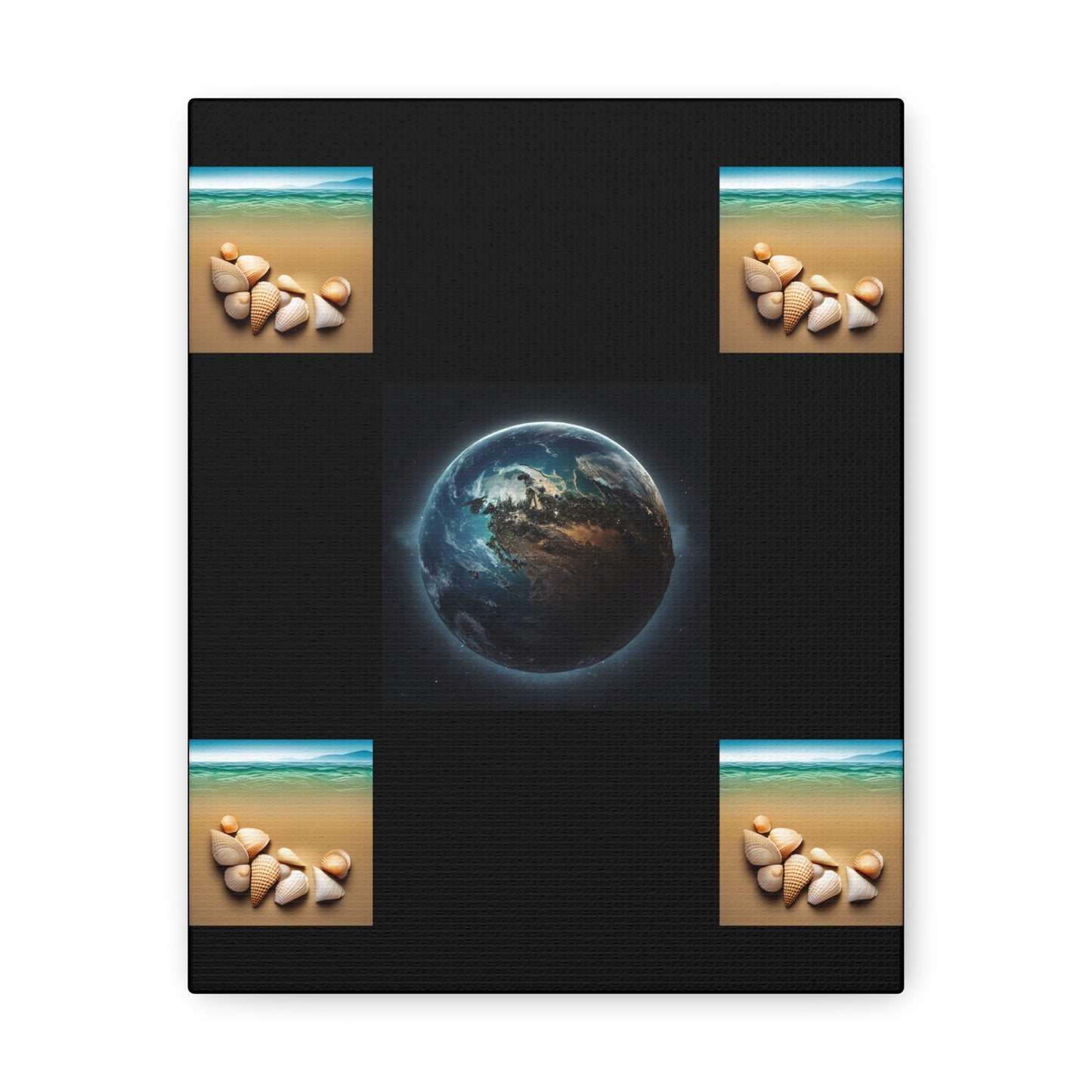 Matiby Worlds Black Canvas Gallery Wraps