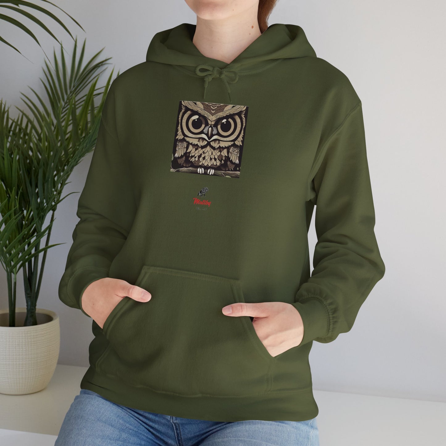 Owly Unisex Heavy Blend™ Hooded Sweatshirt