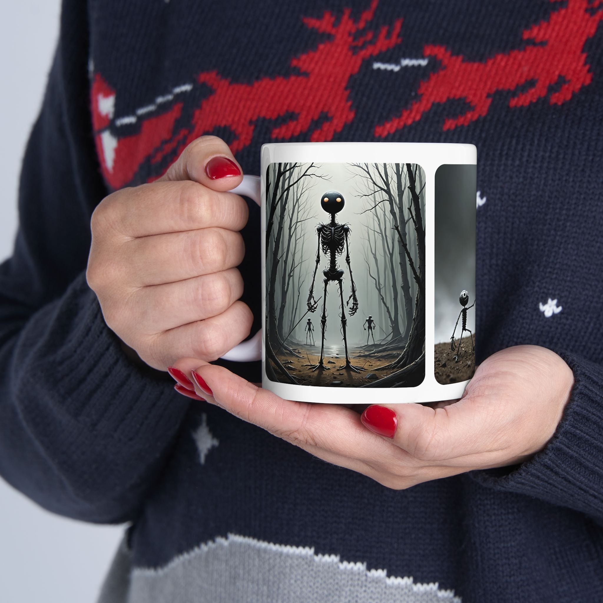 The Stick-To-It Species #1 White Ceramic Mug – Anatomy of Optimism Cup 11oz/15oz