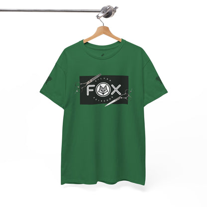 Silver Fox Scissors Unisex Heavy Cotton Tee