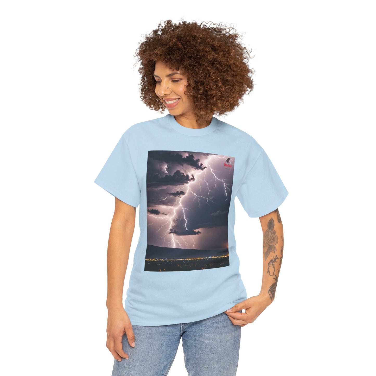 Lightning Style Unisex Heavy Cotton Tee