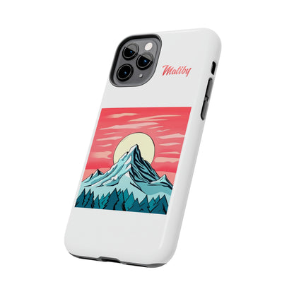 Sunset Mountain Tough Phone Cases