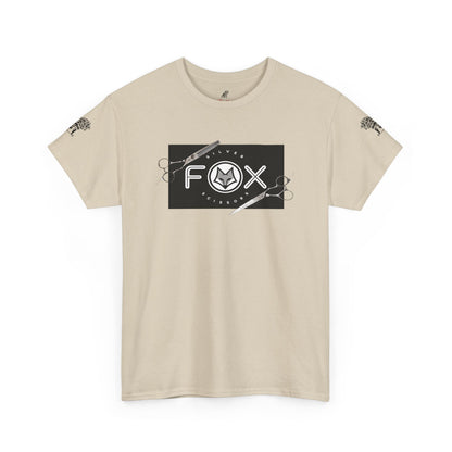 Silver Fox Scissors Unisex Heavy Cotton Tee